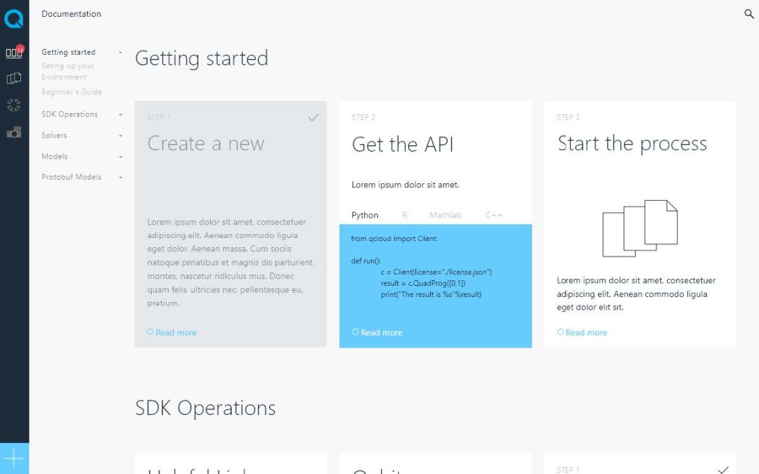 1QBit 1Qloud Case Study screenshot
